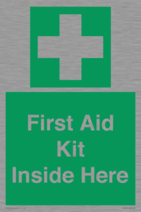 First Aid Kit Inside Here